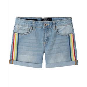 Lucky Brand Girls' Fashion Denim Shorts, Izzy Wash, 12 for $25