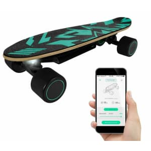 Swagtron Swagskate Spectra Mini AI Electric Penny Skateboard for $187 Swagtron Swagskate Spectra Mini AI Electric Penny Skateboard for $187