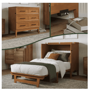 AFI Santa Fe Solid Wood Frame Twin Murphy Bed for $976