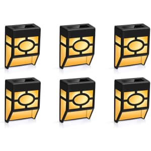 Winmor Solar Wall Light 6-Pack for $19 Winmor Solar Wall Light 6-Pack for $19
