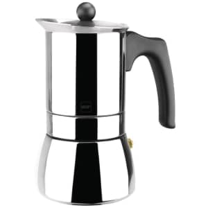 Magefesa Genova 10-Cup Stainless Steel Espresso Coffee Maker for $40 Magefesa Genova 10-Cup Stainless Steel Espresso Coffee Maker for $40