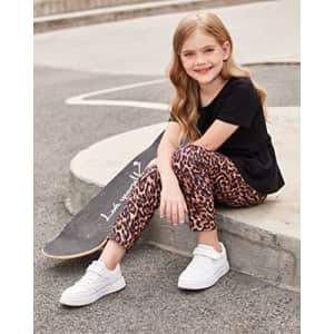 Arshiner Toddler Girls Black Outfits for Spring Summer 2 PCS Activewear Leopard Print Tee & for $23 Arshiner Toddler Girls Black Outfits for Spring Summer 2 PCS Activewear Leopard Print Tee & for $23
