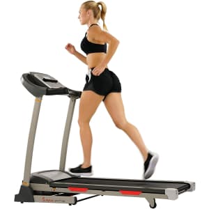 Sunny Health Portable Treadmill for $298