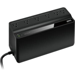 APC Back-UPS 450VA 6-Outlet UPS Battery Backup for $40