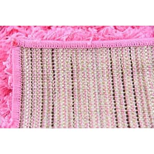 Unique Loom Solo Solid Shag Collection Area Modern Plush Rug Lush & Soft, 2 ft 0 x 3 ft 0, for $24
