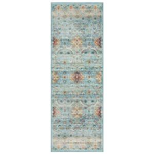 Gertmenian Printed Indoor Boho Area Rug - Non Slip, Ultra Thin, Super Strong, Tufted Rug - Home for $20