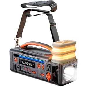 Aaoyun 296Wh Portable Power Station for $119 Aaoyun 296Wh Portable Power Station for $119