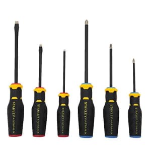 Stanley FMHT62052 6 Piece FatMax Diamond Tip Screwdriver Set for $37