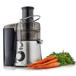 Omega Centrifugal Juicer with Extra Large Chute for $48