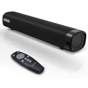 Topvision Bluetooth Soundbar w/ Subwoofer for $42