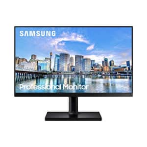 SAMSUNG FT45 Series 24-Inch FHD 1080p Computer Monitor, 75Hz, IPS Panel, HDMI, USB Hub, Height for $220