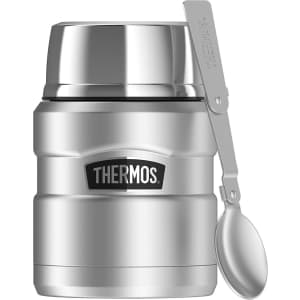 Thermos King 16-oz. Insulated Stainless Steel Food Jar w/ Folding Spoon for $20