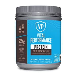 Vital Proteins Vital Performance Protein Powder, 25g Lactose-Free Milk Protein Isolate Casein & Whey Blend, NSF for $25