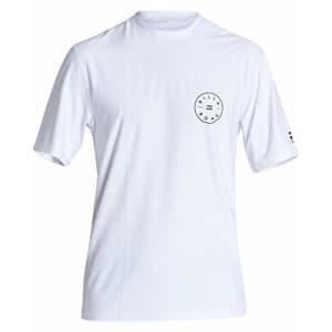 Billabong Men's Rotor Loose Fit Short Sleeve Rashguard, White, L for $33 Billabong Men's Rotor Loose Fit Short Sleeve Rashguard, White, L for $33