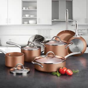 Tramontina 11-Piece Nonstick Cookware Set for $100