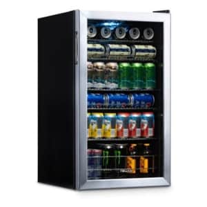 Newair Scratch & Dent Fridges and Ice Makers. There are some massive lows here as compared to new units. We've pictured the Refurb Newair 126-Can Freestanding 19" Beverage Fridge for $139 (at least $294 in new condition.)