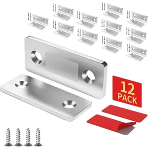 Relaxoul Cabinet Magnetic Catch 12-Pack for $4.01 w/ Prime