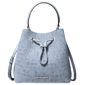 Michael Michael Kors Suri Logo Perforated Suede Crossbody Bag for $99 Michael Michael Kors Suri Logo Perforated Suede Crossbody Bag for $99