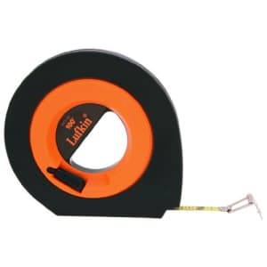 Lufkin HYT100 3/8" x 100' Hi-Viz Orange Speedwinder Steel Long Tape Measure for $40