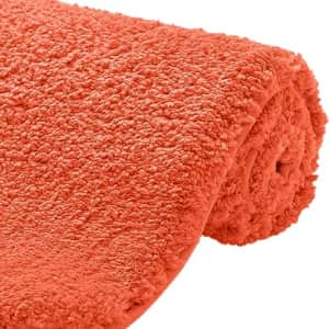 Gorilla Grip Bath Rug 36x24, Thick Soft Absorbent Chenille, Rubber