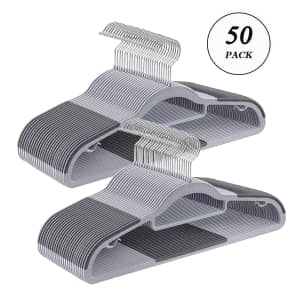 Songmics Heavy-Duty Hanger 50-Pack for $29 Songmics Heavy-Duty Hanger 50-Pack for $29