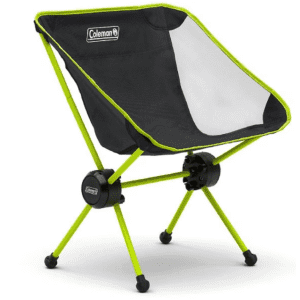 Coleman Mantis Space-Saving Low-Profile Chair. You'd pay $70 elsewhere and it's the best price we've seen.