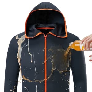 PunkTrendy Men's Waterproof Hiking Jacket for $8