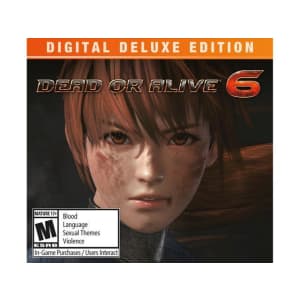 Dead or Alive 6 Digital Deluxe Edition for PC: $16.99