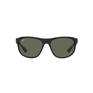 Ray-Ban RB4351 Sunglasses, Black/Dark Green, 59 mm for $83 Ray-Ban RB4351 Sunglasses, Black/Dark Green, 59 mm for $83