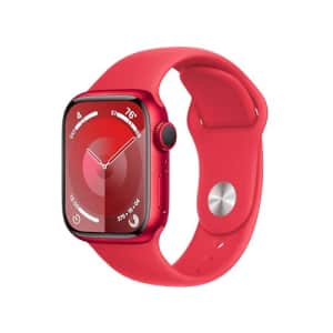 Apple Watch Series 9 [GPS 41mm] Smartwatch with (Product) RED Aluminum Case with (Product) RED for $445