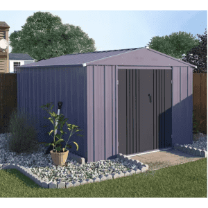 8x10-Foot Metal Outdoor Storage Shed for $405