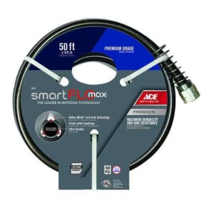 Ace SmartFLO 5/8" 50-Foot Premium Grade Garden Hose for $25 for members Ace SmartFLO 5/8" 50-Foot Premium Grade Garden Hose for $25 for members