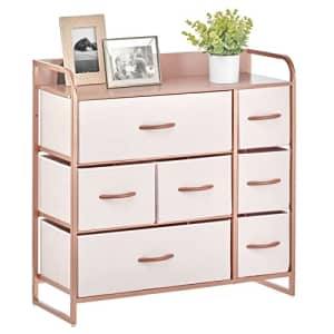mDesign Dresser Storage Furniture Organizer - Large Standing Unit for Bedroom, Office, Entryway, for $89