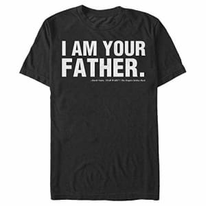 Star Wars Men's T-Shirt, BLACK, x-large for $8