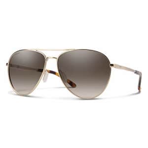 Smith Layback Sunglasses Matte Gold/Polarized Brown Gradient for $135