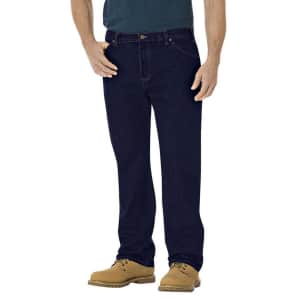 Dickies Men's Regular-Fit 5-Pocket Jeans for $24