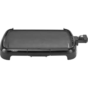 Bella 10" x 16" Nonstick Electric Griddle for $15