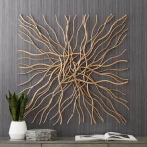 Newhill Designs Albright Gold Metal Wall Art. That's a savings of $30.
