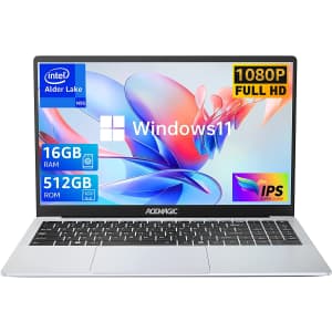 AceMagic 12th-Gen Intel N95 15.6" Laptop for $300