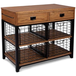 Home Styles Modern Craftsman 47" Oak Veneer Kitchen Island for $420 Home Styles Modern Craftsman 47" Oak Veneer Kitchen Island for $420