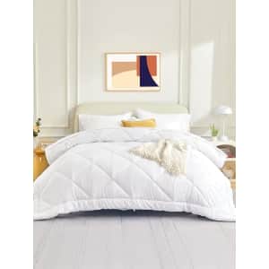 Sleep Zone Reversible Queen Cooling Comforter for $22