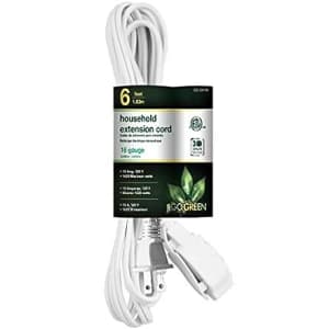 GoGreen Power 16/2 6-Foot Extension Cord for $4