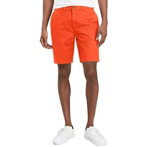 Tommy Hilfiger Men's Chino Shorts, Rooibos Tea, 32 for $32