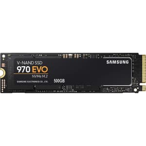 Samsung 970 EVO 500GB NVMe M.2 SSD for $60