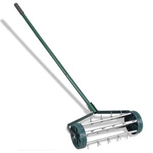Costway Rolling Garden Lawn Aerator for $45 Costway Rolling Garden Lawn Aerator for $45