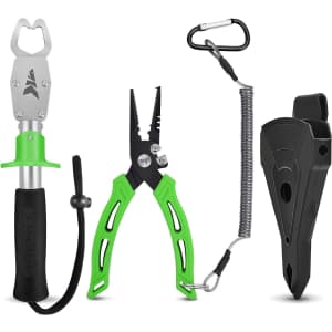 KastKing Fishing Pliers and Lip Gripper/Scale Set for $9.79 w/ Prime