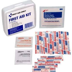 Physicians Care First Aid On The Go Kit for $3