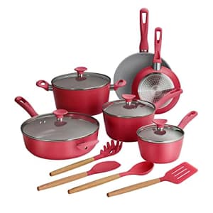 Tramontina Cookware Set 14-Piece (Red), 80110/034DS for $140
