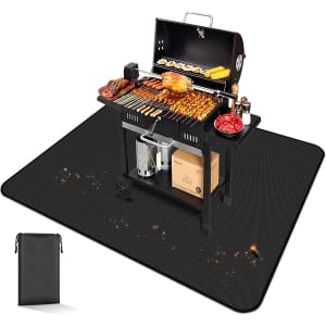 60" x 48" Grill Pit Mat for $32