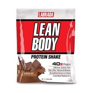 Labrada Nutrition Lean Body MRP All-In-One Chocolate Meal Replacement Shake, 40g Protein, Whey Blend, 8g Healthy for $210